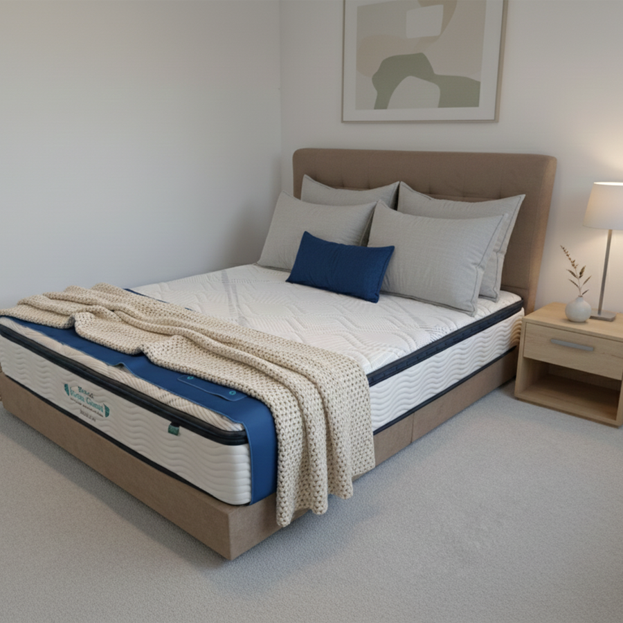 360-BERRI D HEADBOARD + 7 INCH DIVAN
